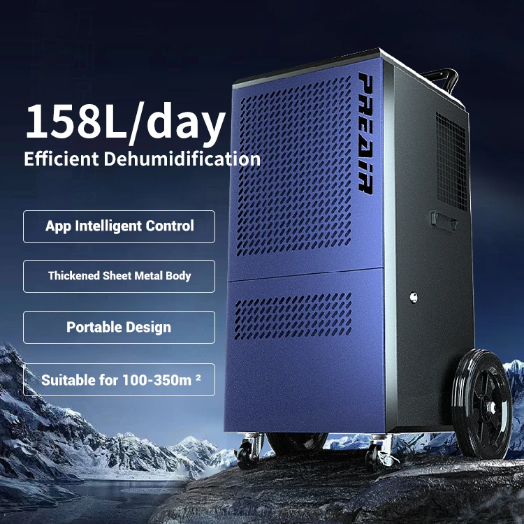 

HotPortable 220V 158L Air Drying Industrial Dehumidifiers