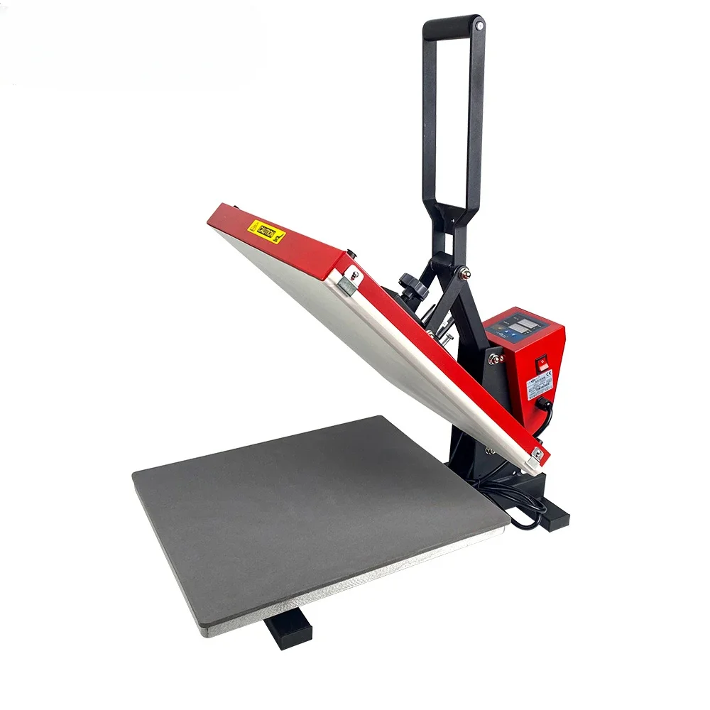 

'auto open 40*50cm t-shirt printing sublimation transfer machine heat press machine electric semi automatic with drawer