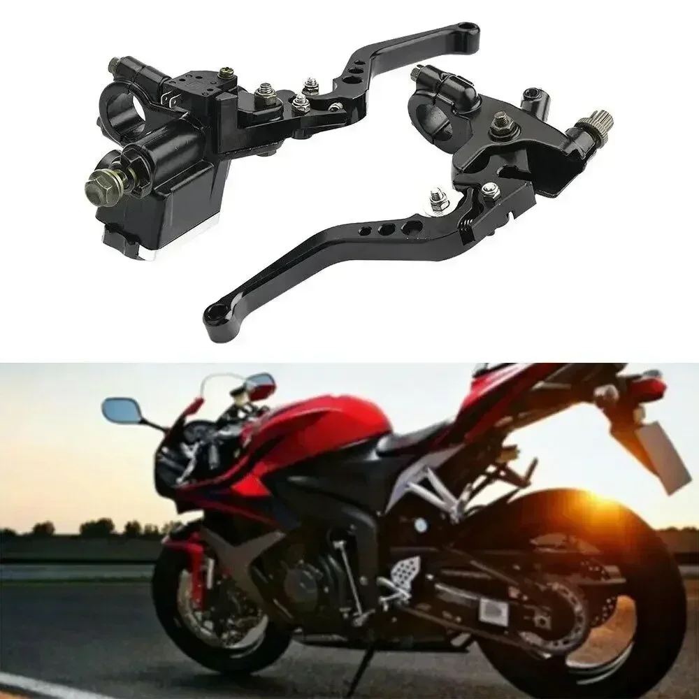 CNC Motorcycle Hydraulic Brake Lever Clutch Master Cylinder 7/8