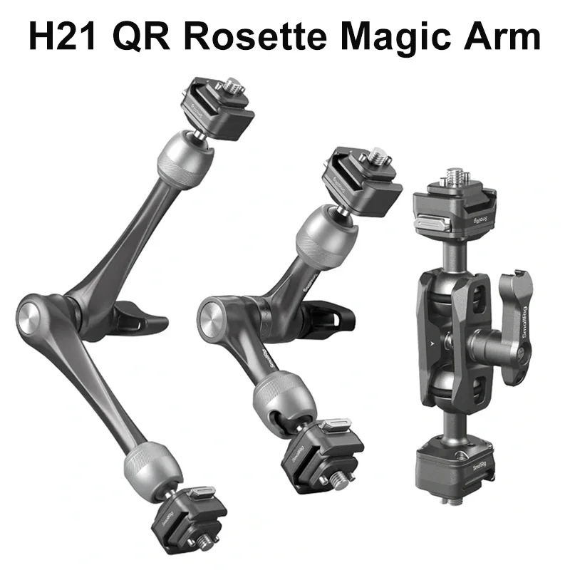 SmallRig HawkLock H21 Quick Release Rosette Magic Arm with Ball Head 7'' 11'' for Video Monitor