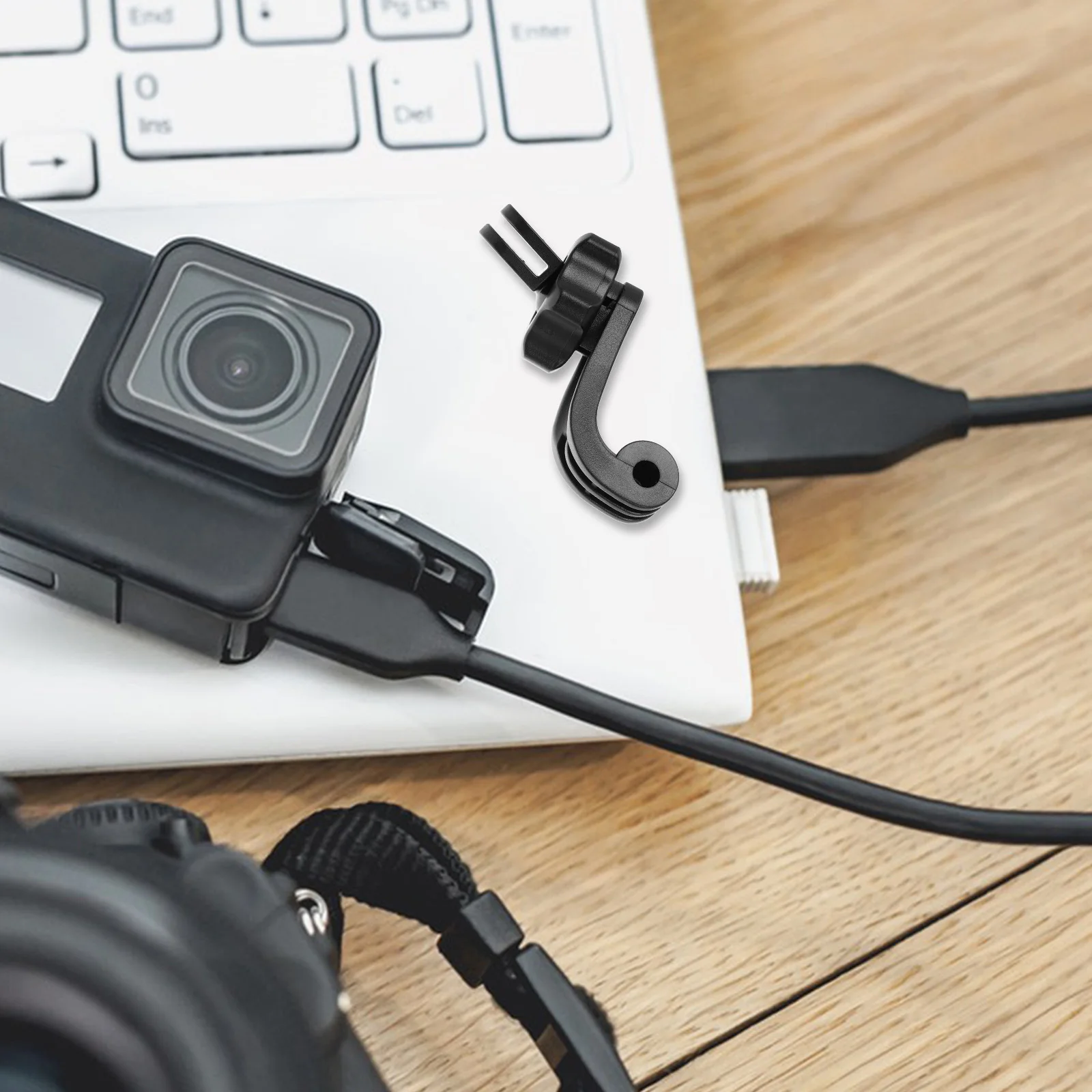 

2pcs Universal Rotary Extension Adapter For Action Camera 360 Degree Swivel Mount Vertical Horizontal Adjustment Tripod