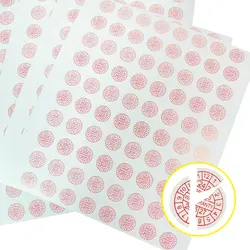 200pcs round red tear invalid label 26/27/28/29 years fragile paper mobile phone warranty date repair anti-tear sticker 10mm