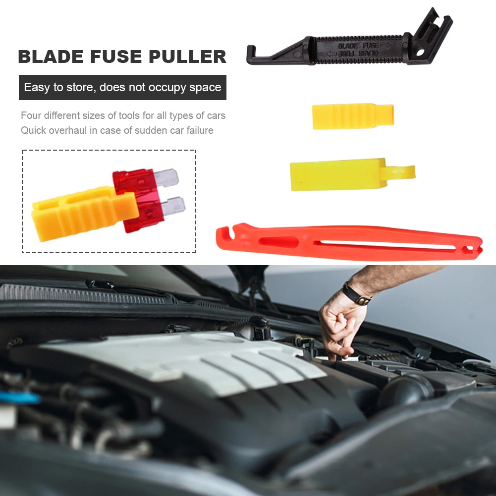 4Pcs Blade Puller Automobile Clip Car Extractor Mini Puller for Car Holder Box Disassembly Tool
