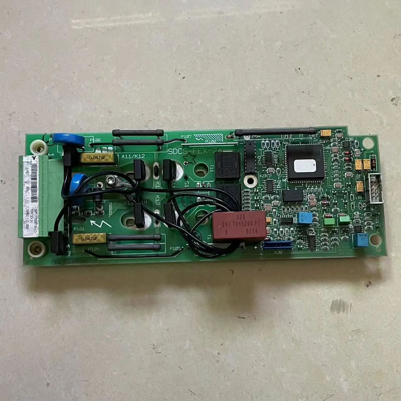 Second-hand SDCS-FEX-2A original disassembled ABB DC speed regulator DCS500 series excitation board