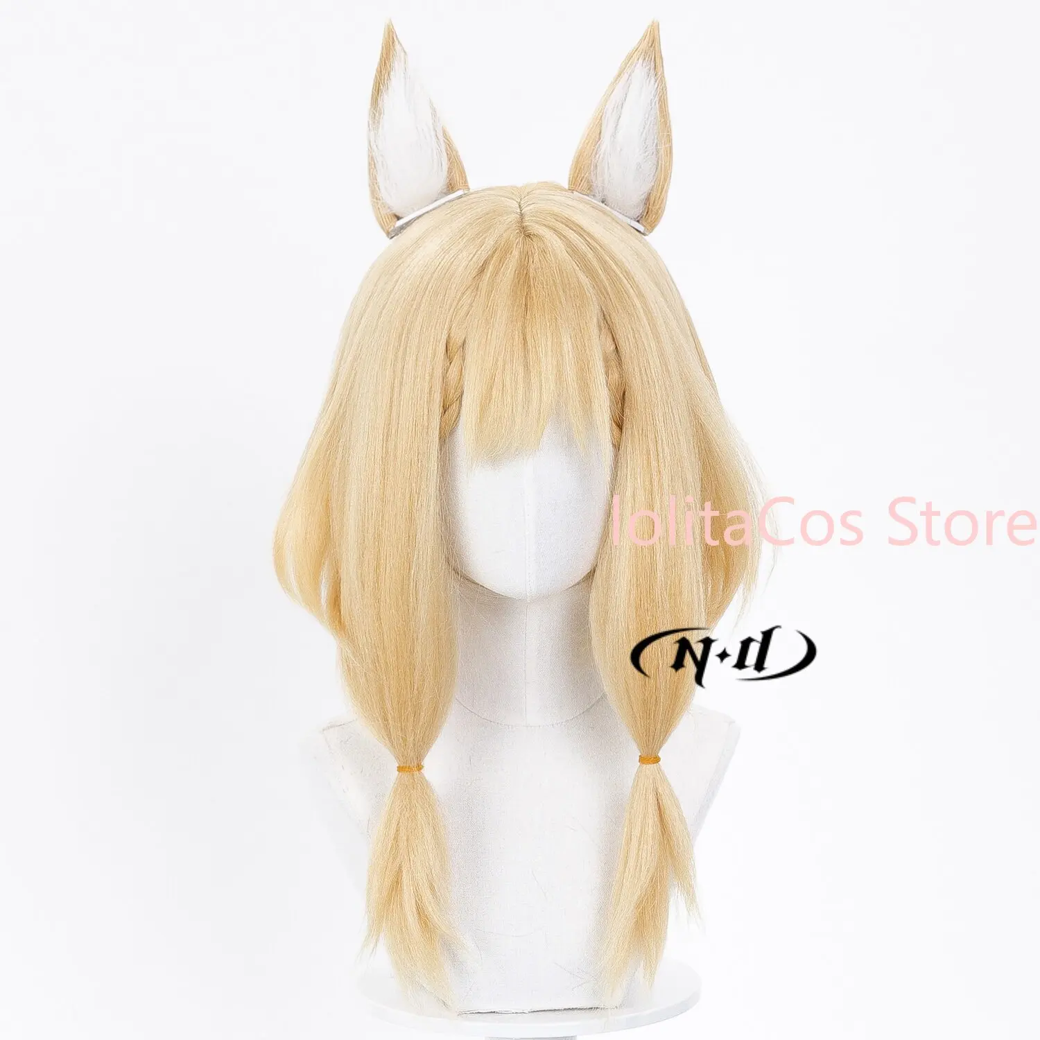 New Arknights:Endfield Rossi Luciana Cosplay Wig Golden Golden Hair Comic Con Props Role Play Coser Gift Girl Halloween Party view 2