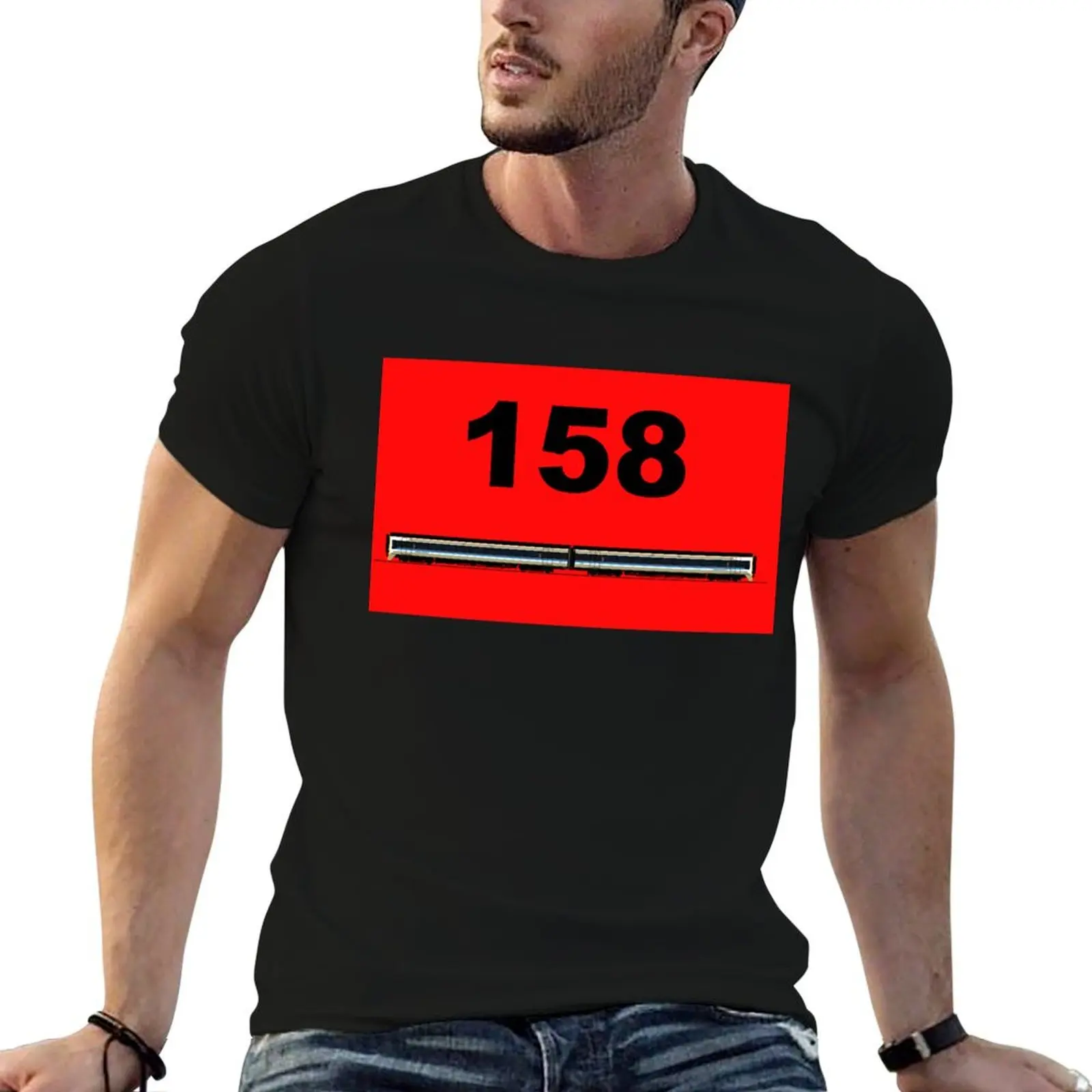 

CLASS 158 DMU T-Shirt plain boys animal print blacks shirts graphic tee fitted t shirts for men