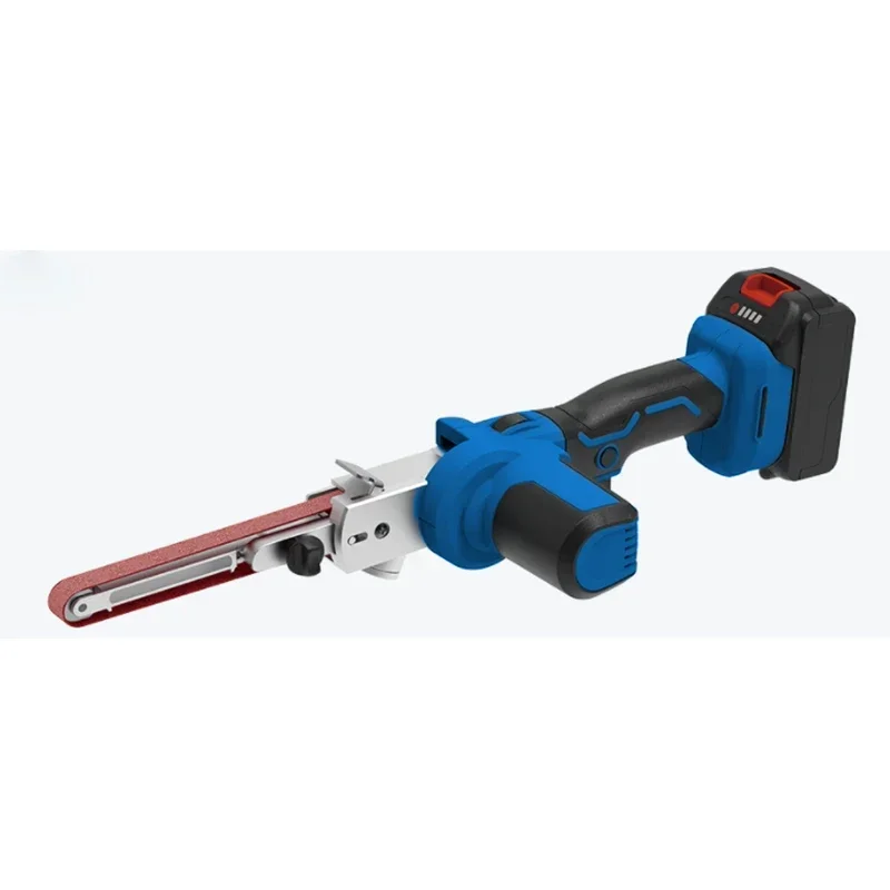 18V Portable Cordless Belt Mini Sander Bandfile Sanding Machine Easy Carry Sanders Lab Surface Polishing Tool