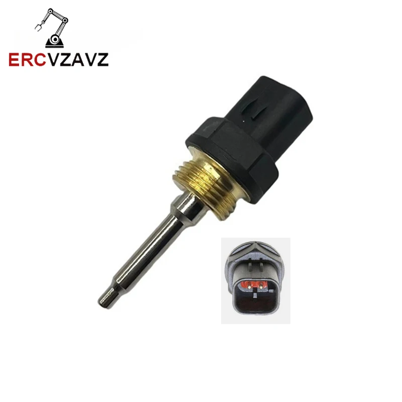 

256-6453 Heavy Duty Excavator Temperature Sensor 2Pins For Caterpillar CAT 3406E / C15 C13 E324D E329D E330D E345C E345D 2566453