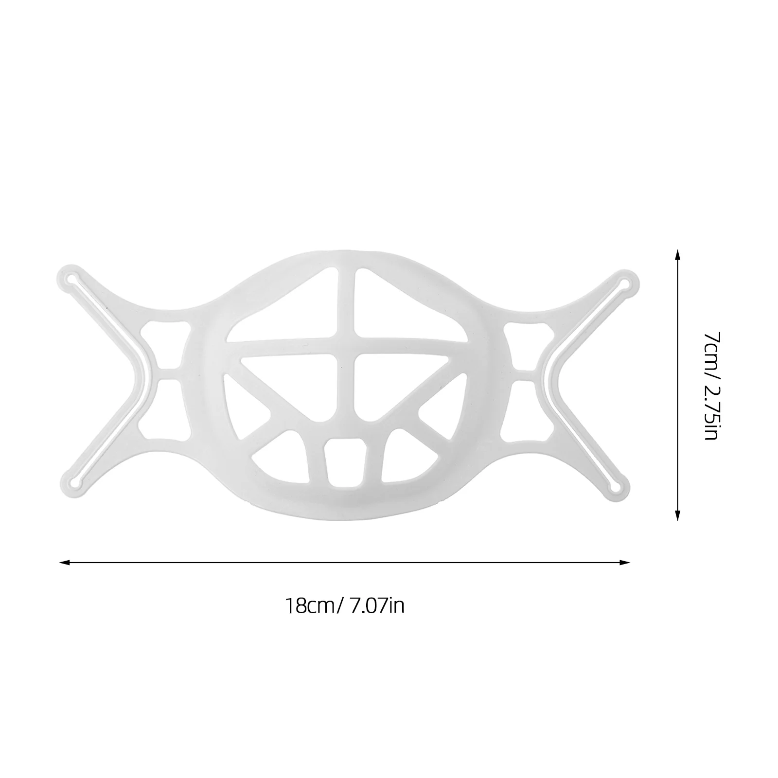 10 Pc Mask Holder Accessories Bracket Distance for Breathing Plastic Inner Brackets Hygiene Accessory Face