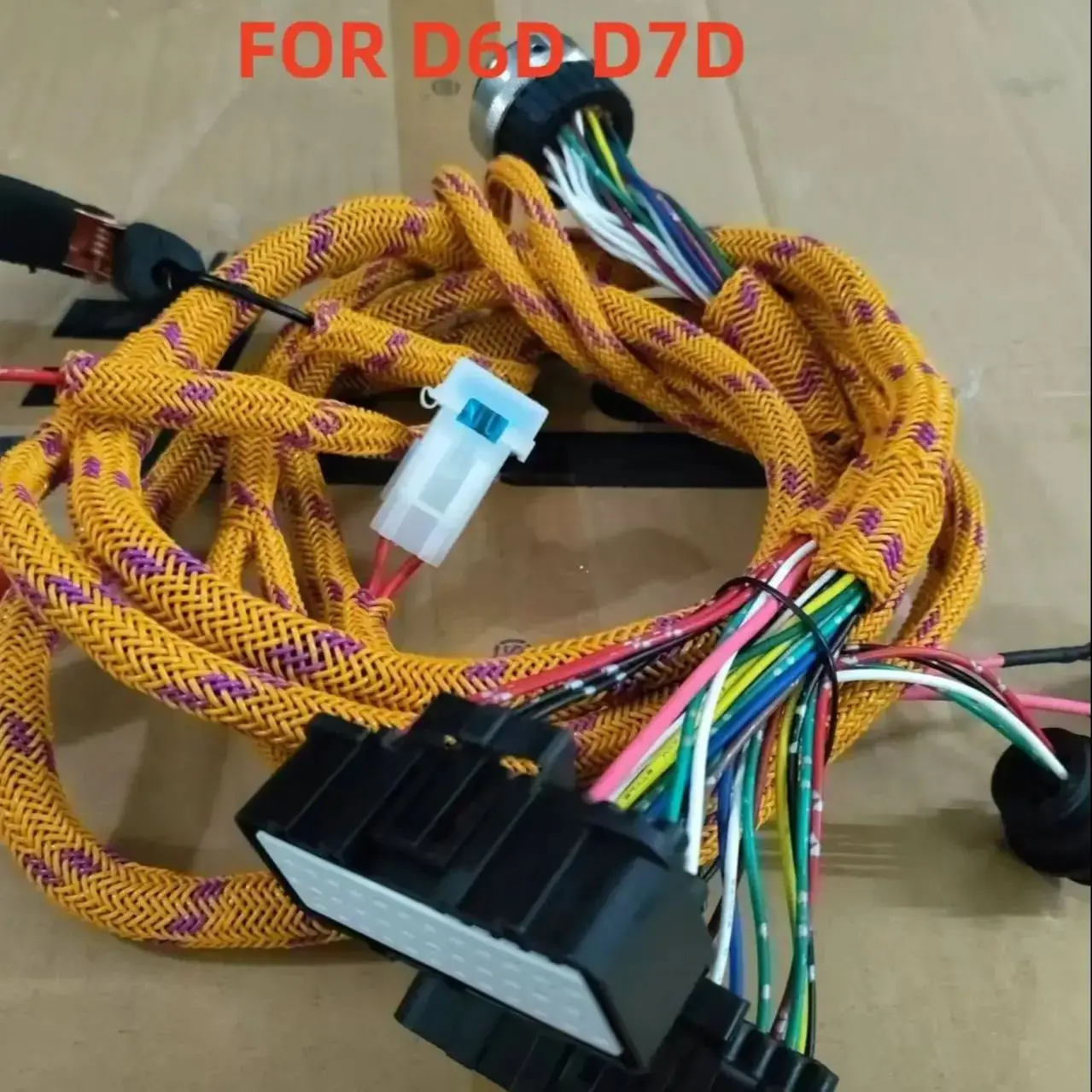 for Volvo Diagnosis Wiring Harness D6E D7E Engine Start Testing Cable 88894000 for Volvo Excavator Computer Board Engine Start