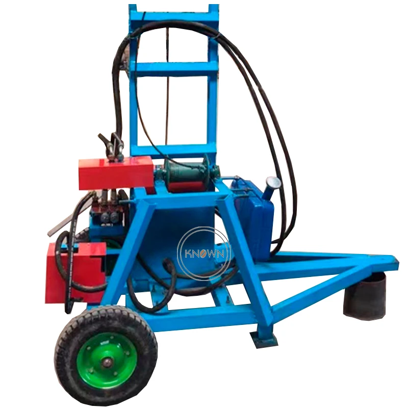 Machine to Drill Wells Concrete Diamond Core Drilling Machine 100m Borehole Drilling Equipment Diesel Engine