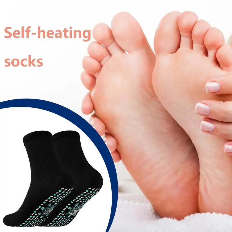 Calzini dimagranti per la perdita terapia autoriscaldante massaggio caldo comodo calzino sportivo da sci invernale Sox uomo/donna