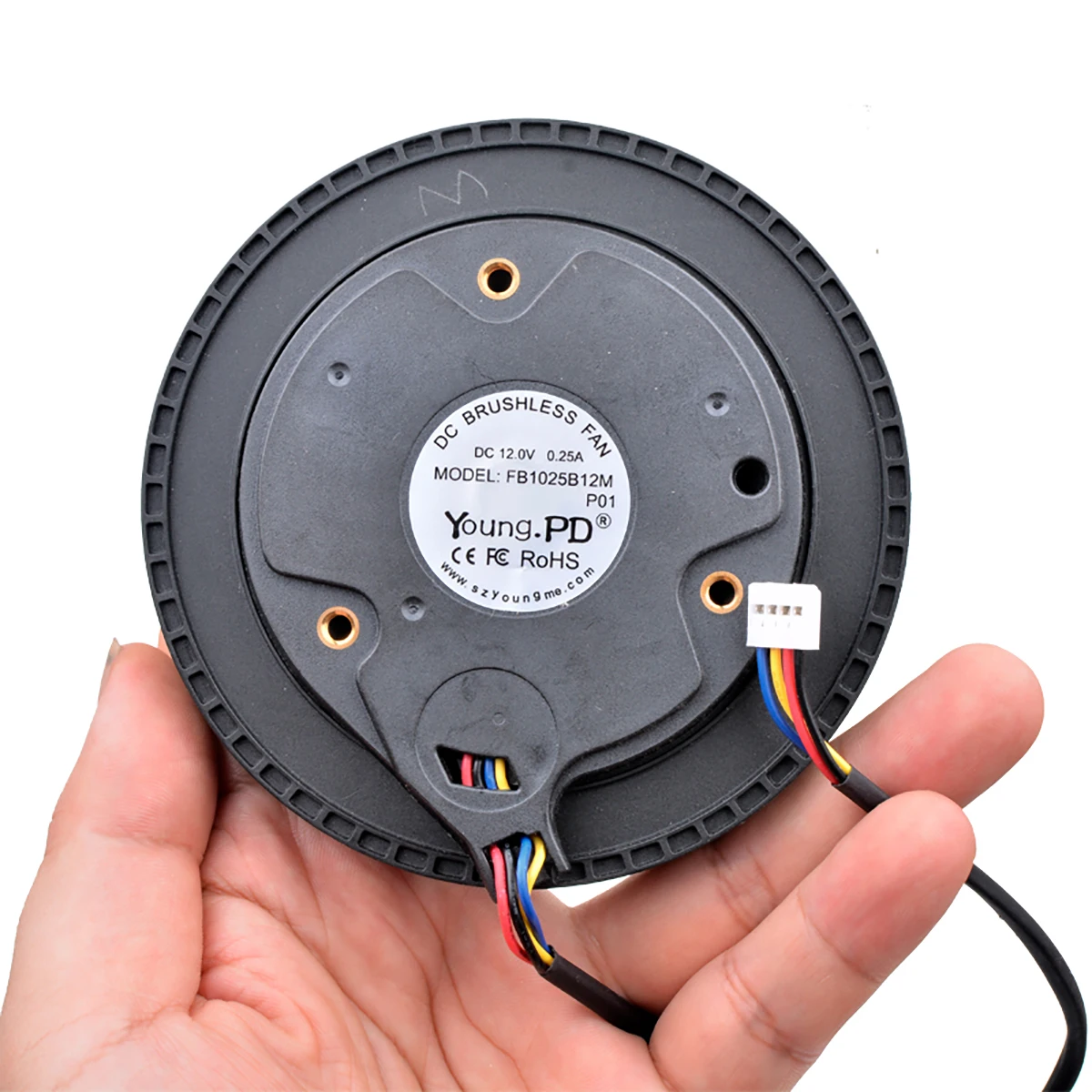 

FB1025B12M DC12V 0,25A 10025 мм центробежный вентилятор очистителя воздуха