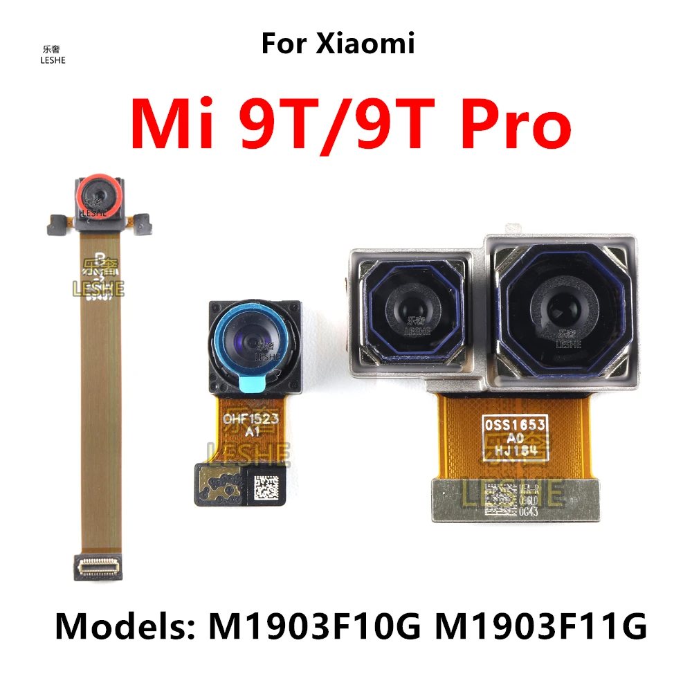 

Передняя и задняя камера для Xiaomi Mi 9T Pro, модуль основной камеры, гибкий кабель, запасные части