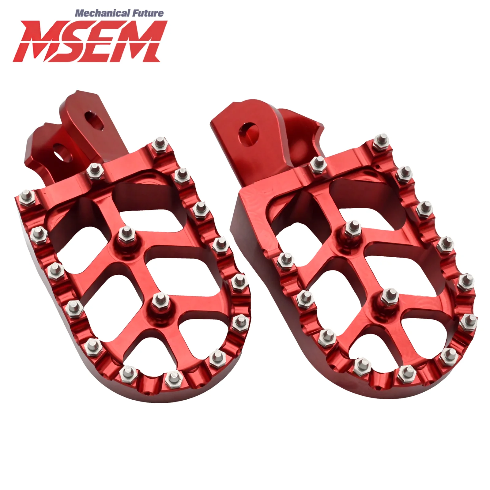 Motorcycle CNC Foot Pegs Pedal Mounting Pedals Retrofit Bracket For SurRon Light Bee X/S and Light Bee X Pro electric dirt bike