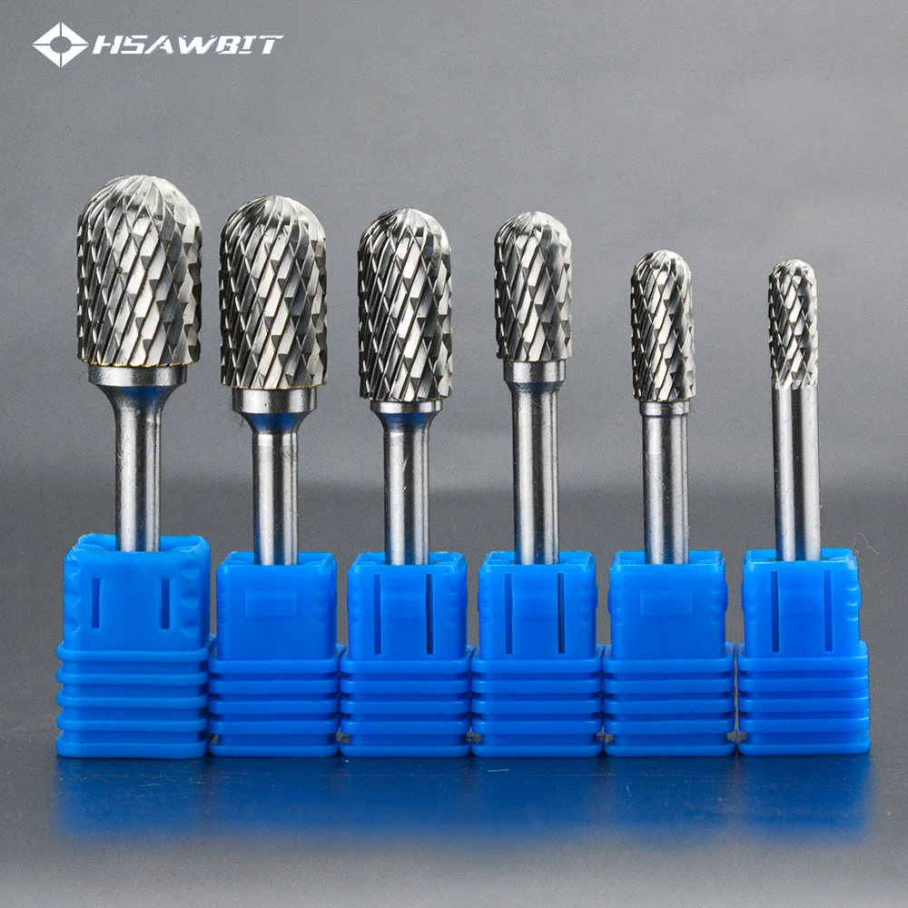 CX Type Head Tungsten Carbide Rotary File Tool Point Burr Grinder Abrasive Tools Drill Milling Carving Bit Tools