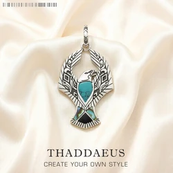 Pendant Eagle Brand New Fine Jewelry Rebel Street Accessories 925 Sterling Silver Vintage Gift For Women Men