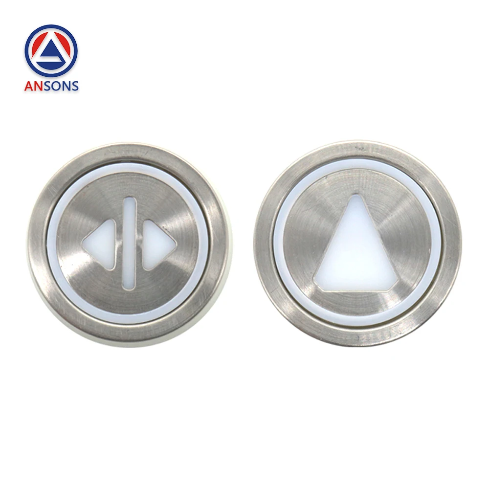 KDS220 KONE Elevator Push Button For LOP HOP Switch Round Stainless Steel Buttons Ansons Elevator Spare Parts