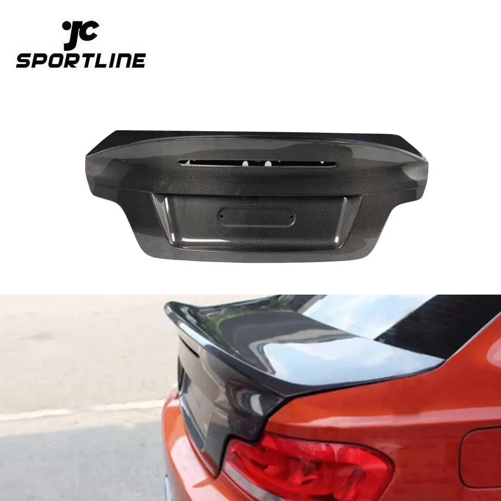 غطاء صندوق السيارة من ألياف الكربون E82 CSL لسيارة BMW E82