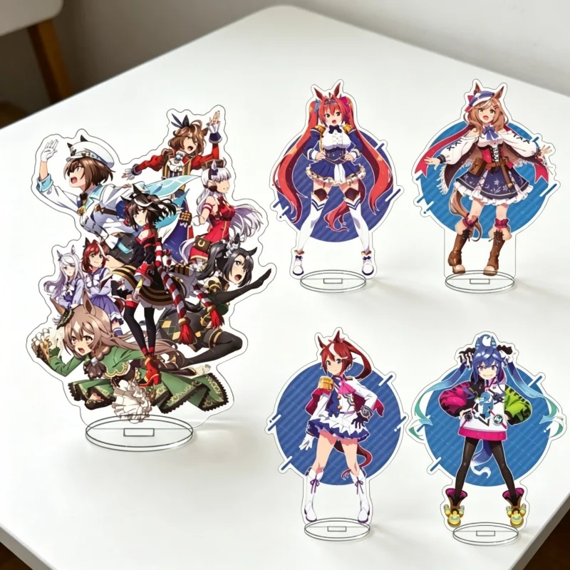 

Special Week Uma Musume Pretty Derby Acrylic Keychain Collectible Ornament Gift For Anime Horse Girl Fans Otaku Decor