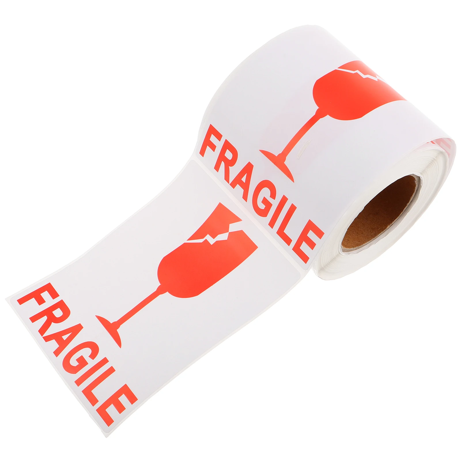 

Fragile Warning Labels Adhesive Copper Plate Stickers Care Safe Handling Moving Boxes Traffic Safety Signs Product Labels