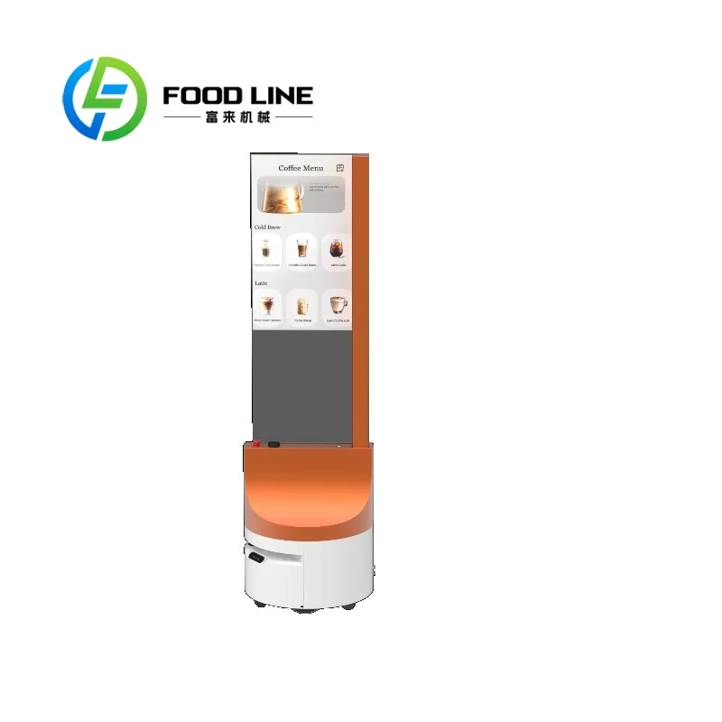 Transparent OLED Advertising Robot High Definition With Flexible Movement For Large Mall Brand Promotion And Content Play