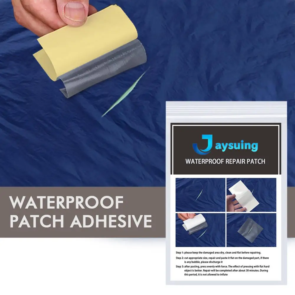 Waterproof Repair Transparent Self Adhesive Repair Patches For Inflatable Swimming Pool Puncture Repair Patch Kit