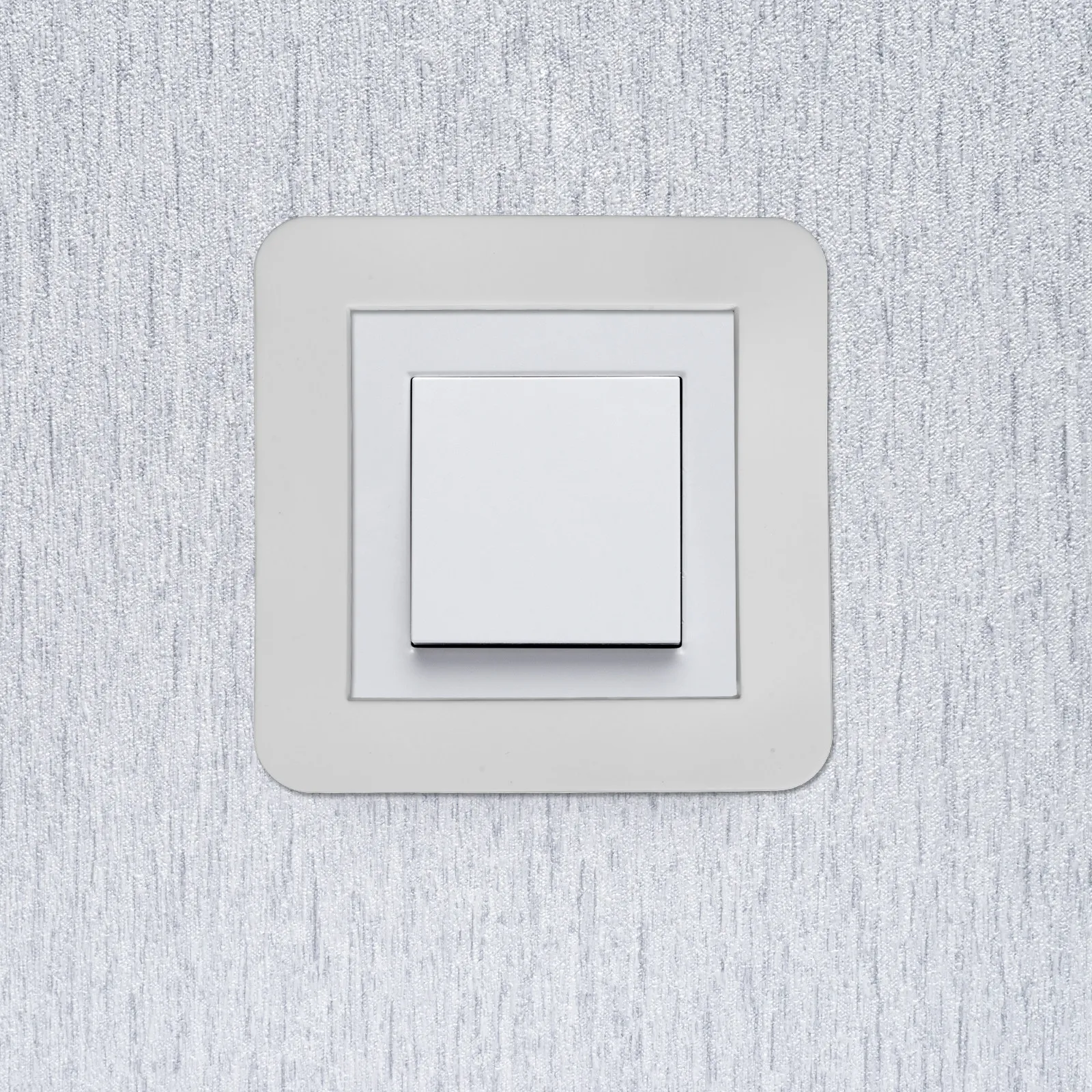 2Pcs Switch Protective Cover 86x86mm Silicone Decorative Socket Covers Rocker Switch Plate Wall Outlet Bedroom Living Room