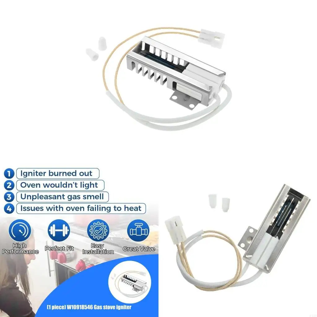 F92F Efficient Oven Igniter Repair Part Set for Common Gas Heating Issues