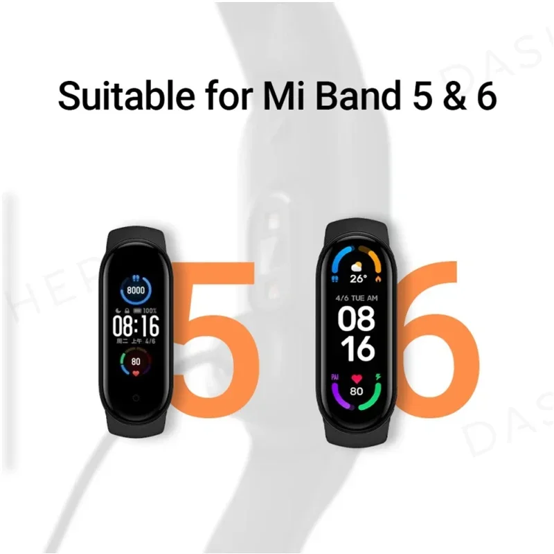 USB Charging Cable For Mi Band 5 6 7 Smart Charger Core Power Cord Accessories