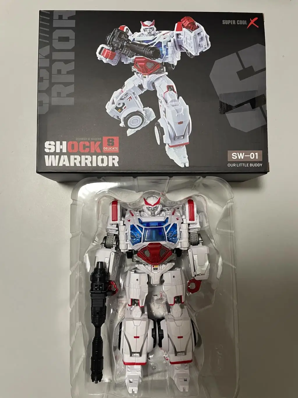 NEW Transformation SW-01 Ratchet K82 Enlarged Alloy Version SW01 The Movie Series Action Figure IN STOCK