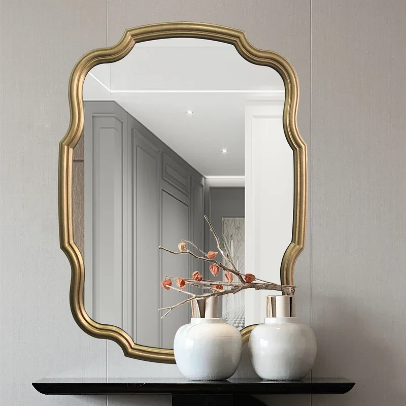 Fall Decorative Mirrors Wall Nordic House Room Decorative Mirrors Aesthetic Bathroom Vintage Espejos Salon Decoration YN50DM