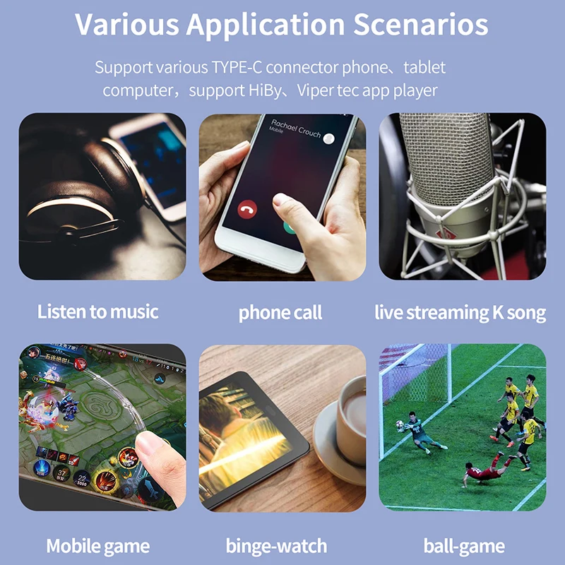 JM20 PRO CS43131 Type C to 3.5mm HiFi DAC USB C Earphone AMP Audio Adapter for Android iPhone 15 16 Support 8 Class EQ Adjustmen - Image 6