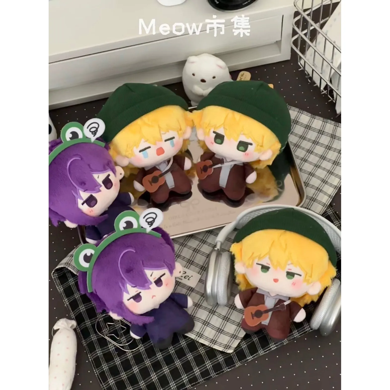 Stardew Valley Sebastian Sam 10cm Printed Nunu Body Cotton Plush Doll Game Character Stuffed Toy For Collection Gift Anime Fans view 4