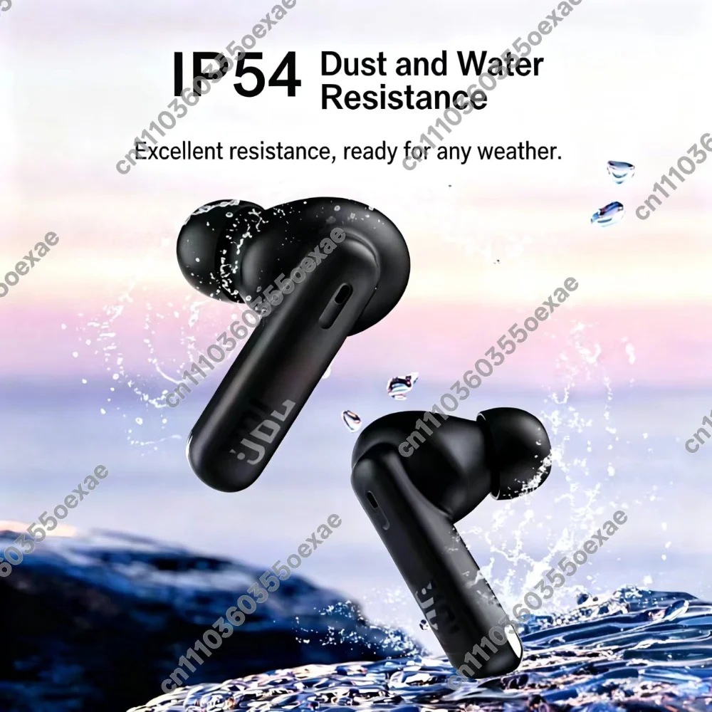 JBL Wave Beam 2 Wireless Earbuds Comfort Semi‑in‑Ear Design Bluetooth 5.3 IP54 Waterproof Long Battery Life Sports Earphones