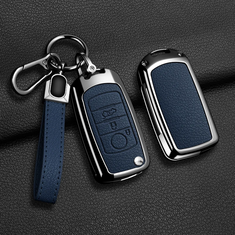 Zinc Alloy Leather Car Key Case Cover For FIAT Tipo Toro Nuovo Freedom 500X Doblo Argo Grazie Protector Shell Accessories