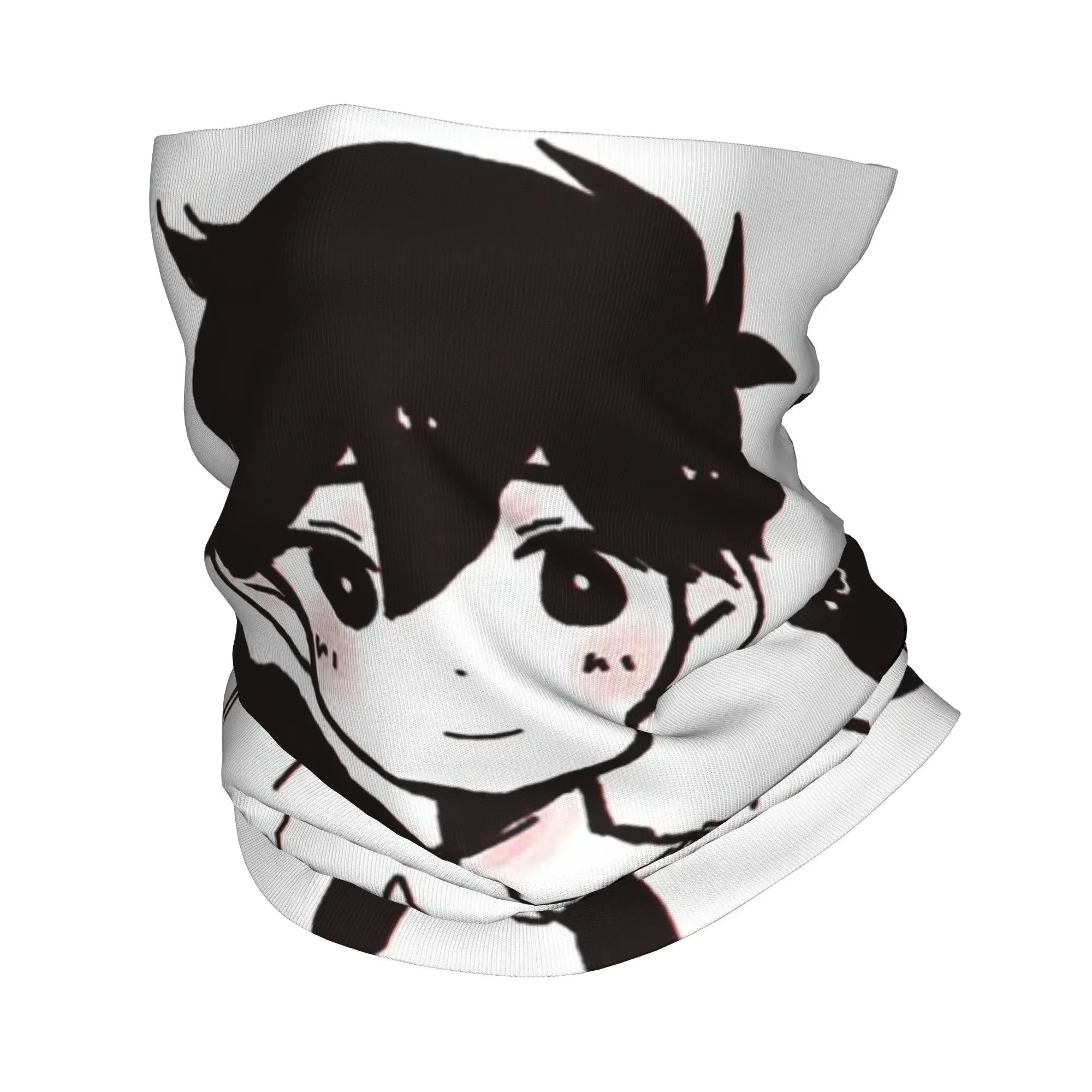

Omori Sunny and Mewo Bandana Neck Gaiter Printed Magic Scarf Multi-use Cycling Scarf Running For Men Women Adult Washable