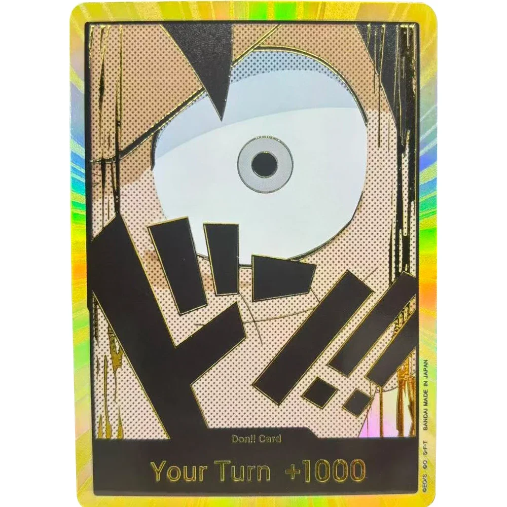 بطاقات جمع قطعة واحدة دون! بطاقة القرد D. لوفي رورونوا زورو EN DIY عالية الجودة ذاتية الصنع لعبة بطاقات أنيمي لعبة هدية