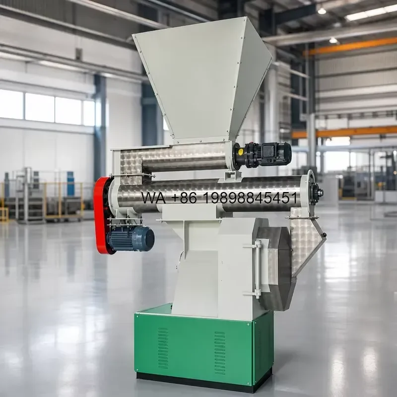Wmwmnu CE Certified Small Scale Poultry Feed Pellet Portable Chicken Duck Feed Making Mill for Farm Factory Price