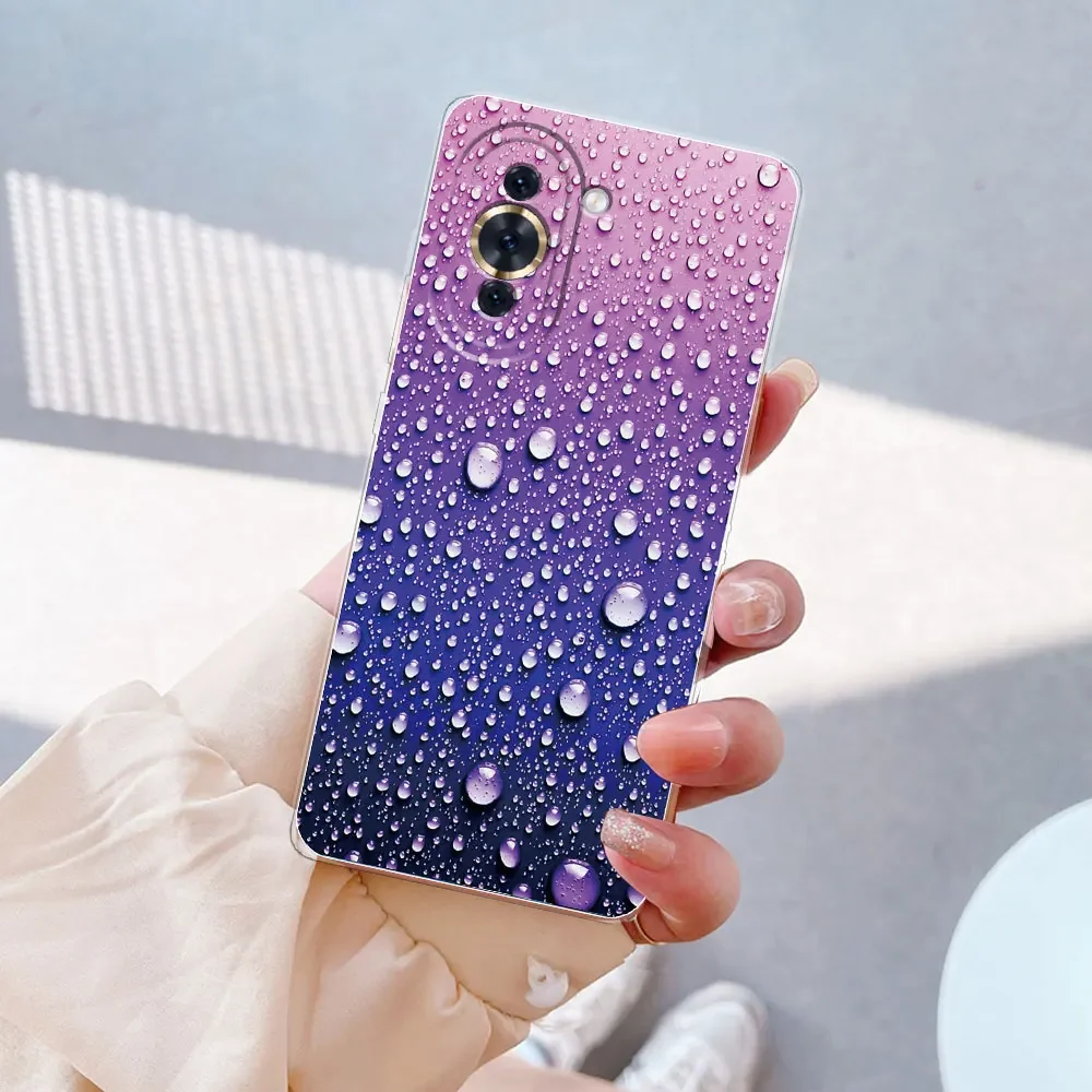 For Huawei Nova 10 Case New Soft Silicone Fashion Clear Cover For Huawei Nova 10 Pro Bumper Marble Phone Case Nova10 Se Fundas