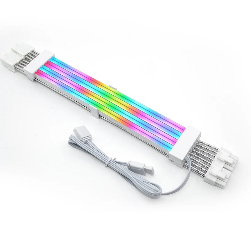 Top-ARGB Netzteil Kabel Netzteil Verlängerung RGB Kabel Color Line ARGB Streamer Transfer Adapter für Computer
