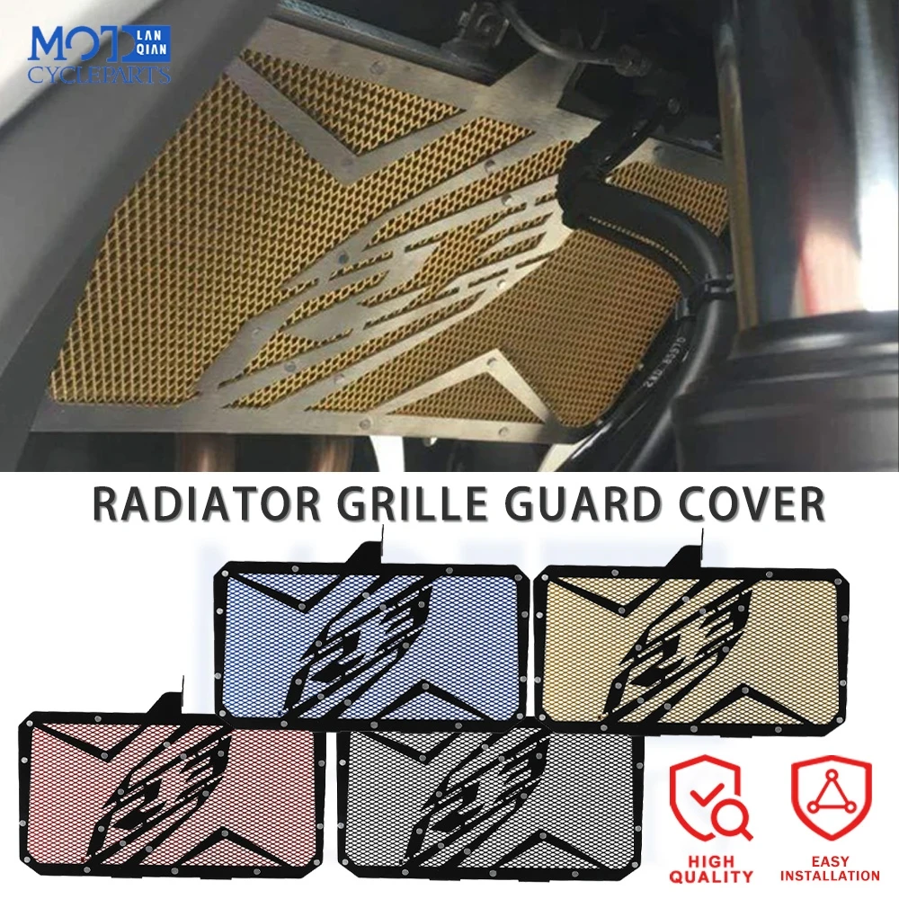 

YZF R3 Motorcycle Radiator Guard Grille Protector Cover For Yamaha YZFR3 YZF-R3 2015 2016 2017 2018 2019 2020 2021 2022 2023