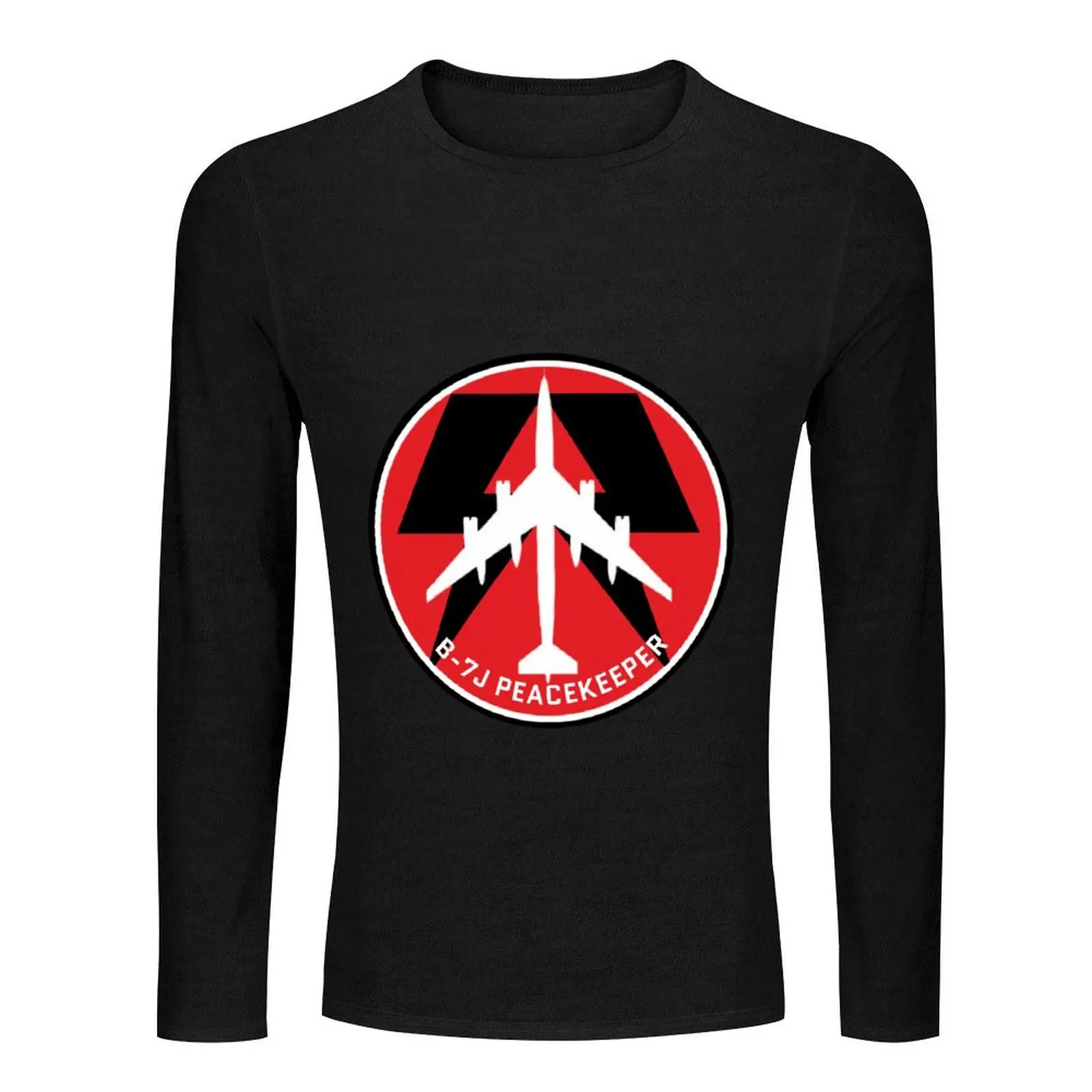 B-7J Peacekeeper Bomber Patch Long T-Shirt Anime t-shirt Oversized t-shirt t shirts for men graphic