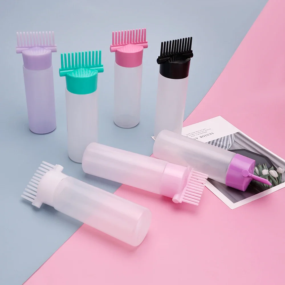 New Hair Dye Bottle Empty Tint Hair Bottles Skin Care Essential Oil Applicator Applicator Salon Home Hairdressing Accessories
