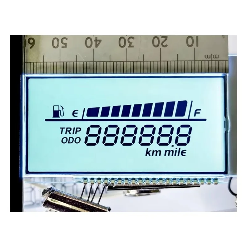 10 pieces Motorcycle speedometer LCD for Yamaha Nmax, Aerox, FZ, Honda, Bajaj digital dashboards, replacement accessories