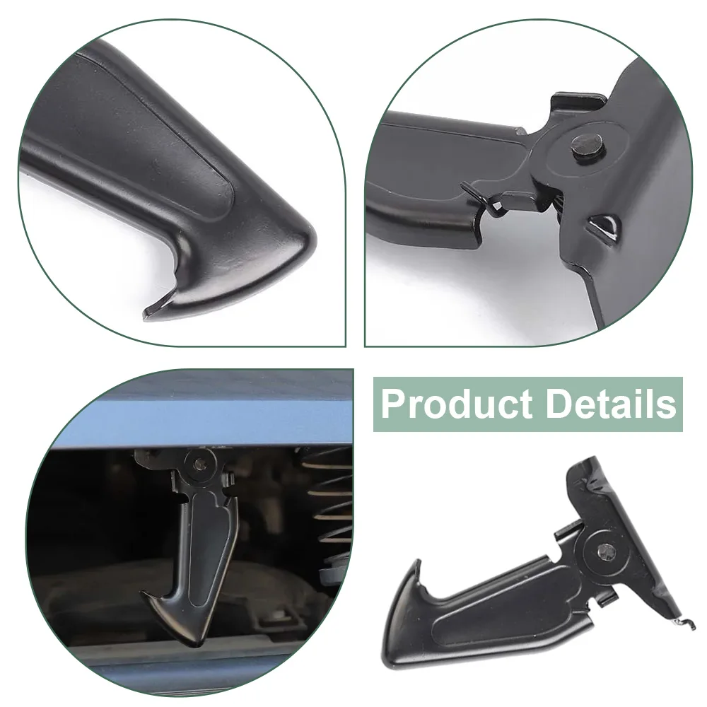 Front Hood Safety Lock Car Hook Latch Actuator for Jeep Wrangler JL Gladiator JT 2018 2019 2020 2021-2026 68284629AC 8284629AA