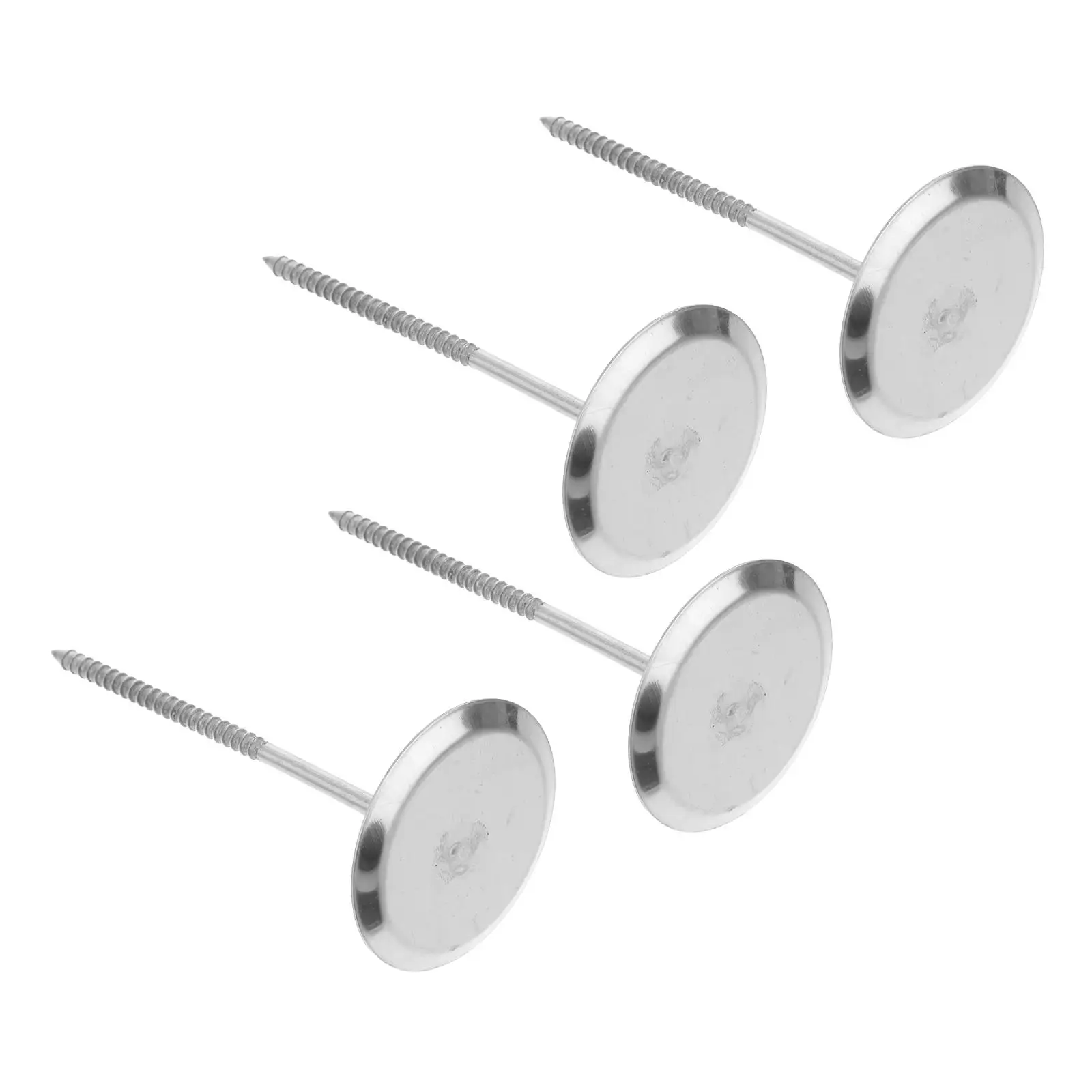 

4 Pcs Cake Decorating Nails Stainless Steel Easy Clean Flower Nail Tool Baking Cupcake Decor Supplies Pastry Molds
