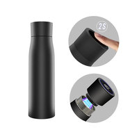 2024 Hot UV Smart Self-Cleaning UV Water Bottle 500ml Self-Sterilizing Cup High-Tech LED Temperature Display