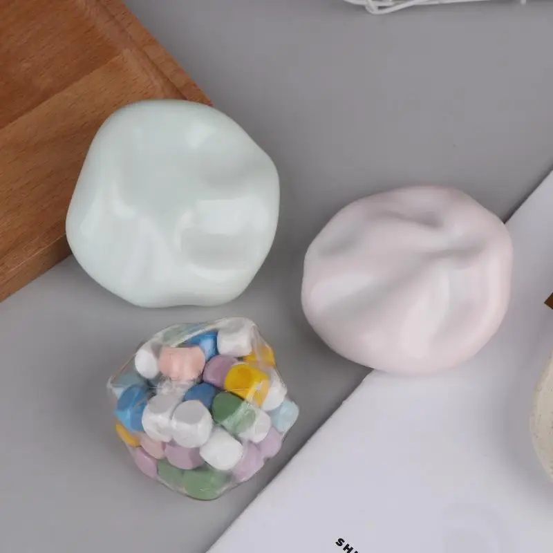 Soft Sensory Fidget Toys: Handmade Squishy Balls for Reducing Stress, Great for Kids and Adults Alike