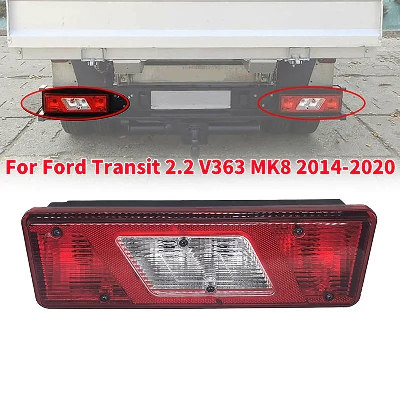 Car Rear Bumper Tail Light Brake Light for Ford Transit 2.2 V363 MK8 2014-2020